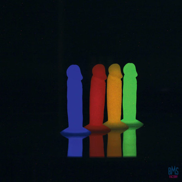 Addiction - Silly Willy – Glow in the Dark -  3.3” Silicone Dildo - 12 pcs