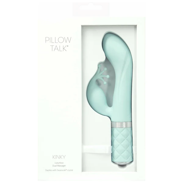 Pillow Talk Kinky - Dual Massager - Teal