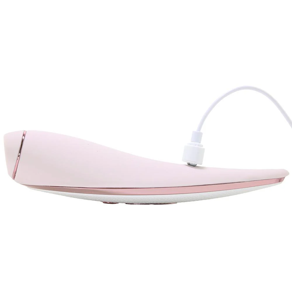 Satisfyer Prêt-à-porter – Clitoral Air Pulse Vibrator – White & Rose-Gold