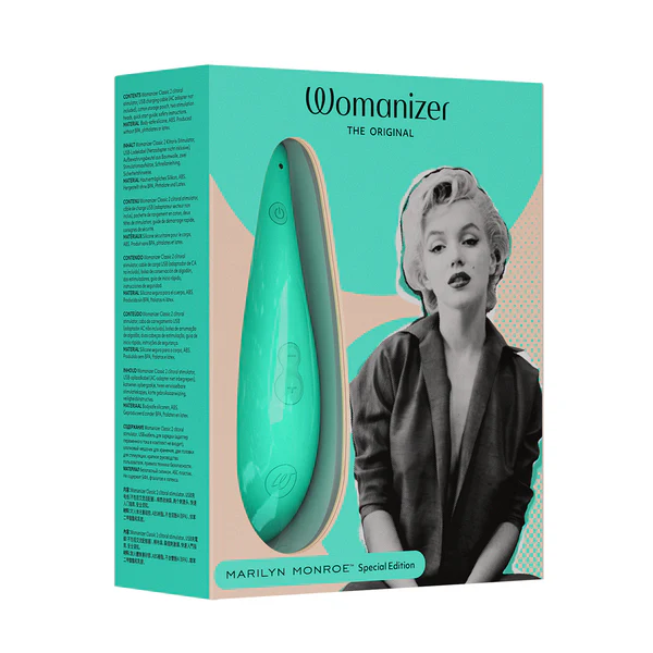 Womanizer - Marilyn Monroe™ Special Edition - Clitoral Stimulator - Mint