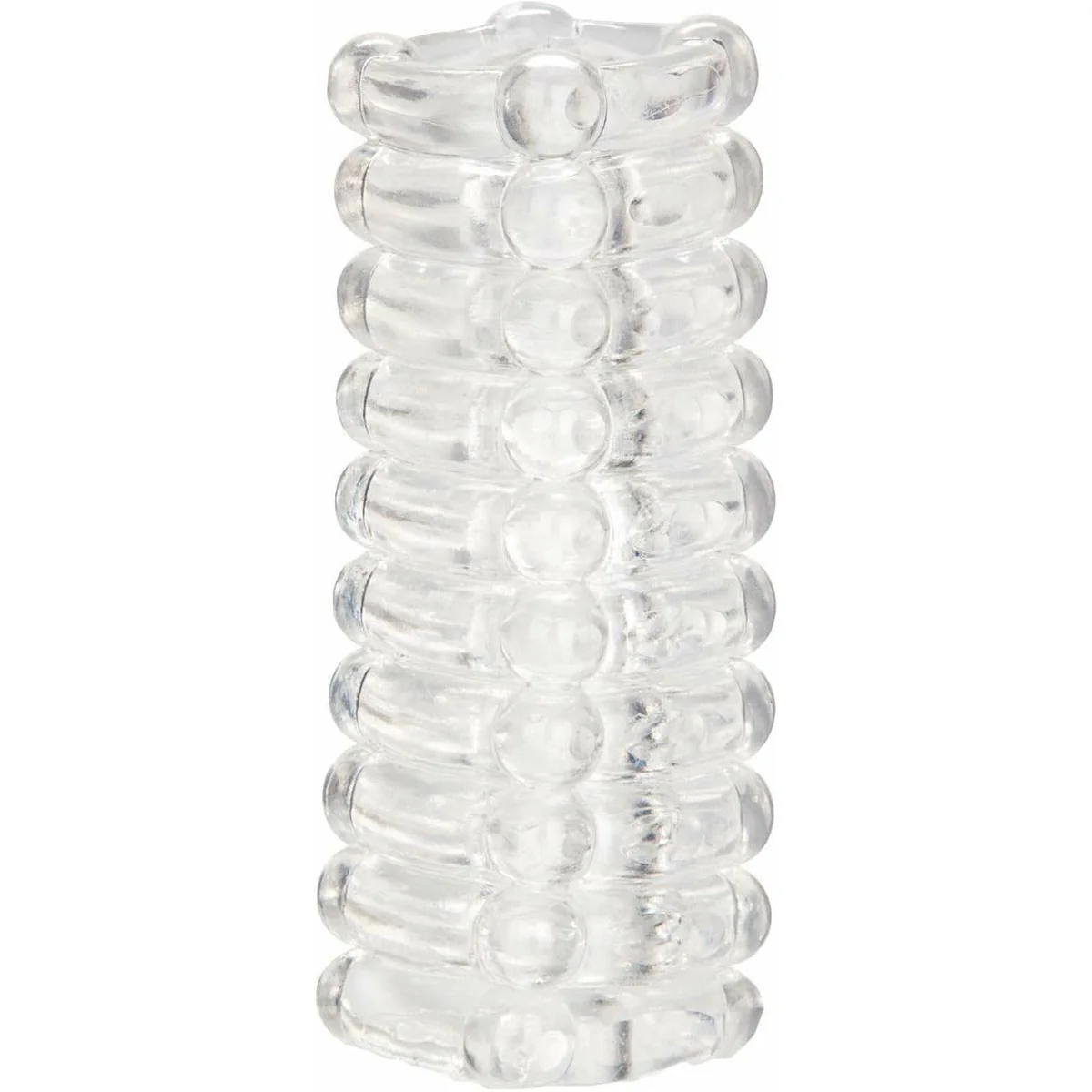 CalExotics Ribbed Stroker - Clear
