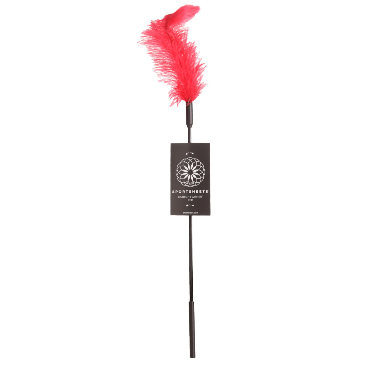 Sportsheets Ostrich Feather Tickler – Red