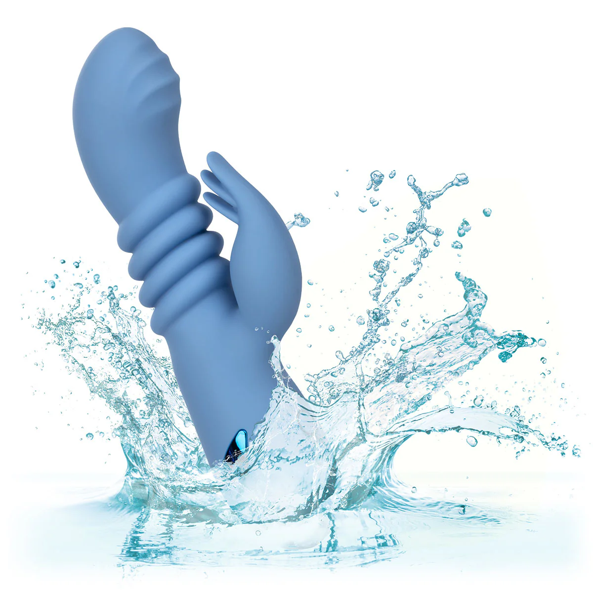 CalExotics California Dreaming – Santa Cruz Coaster Dual Vibrator – Blue