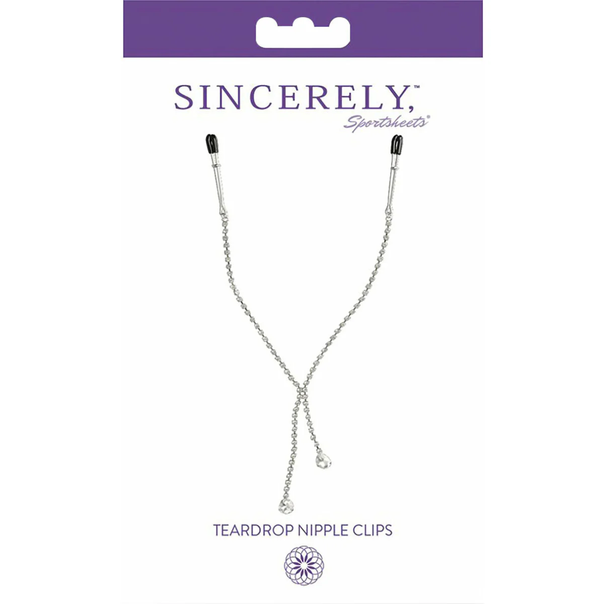 Sportsheets Sincerely - Teardrop Tweezer Nipple Clips