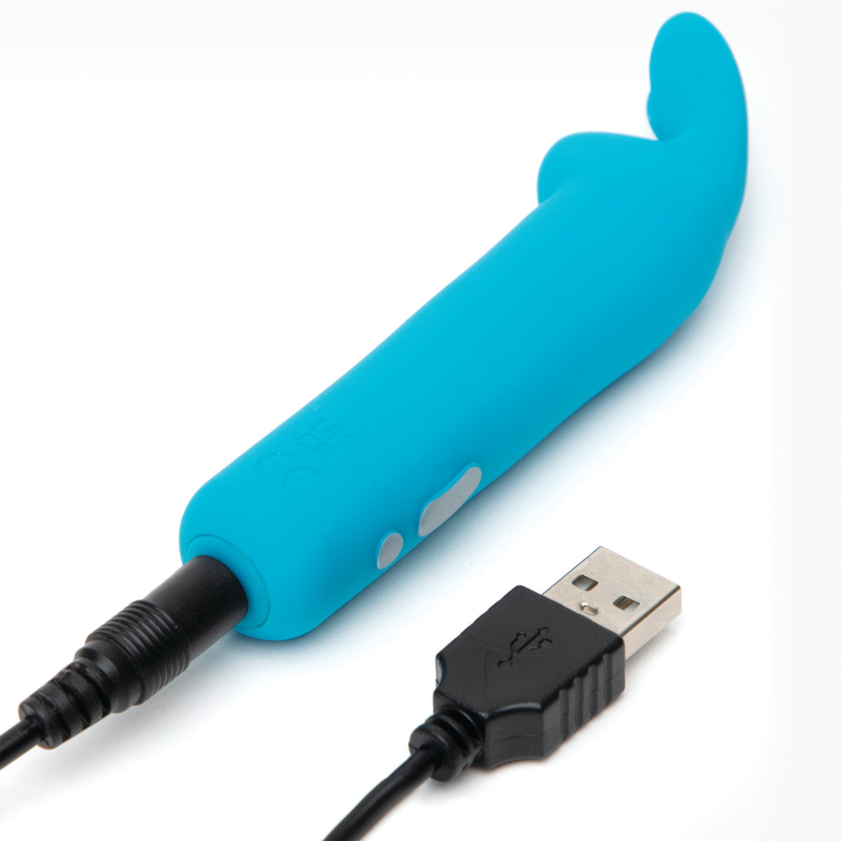 Happy Rabbit – Rechargeable Rabbit Ears Bullet Vibrator – Blue