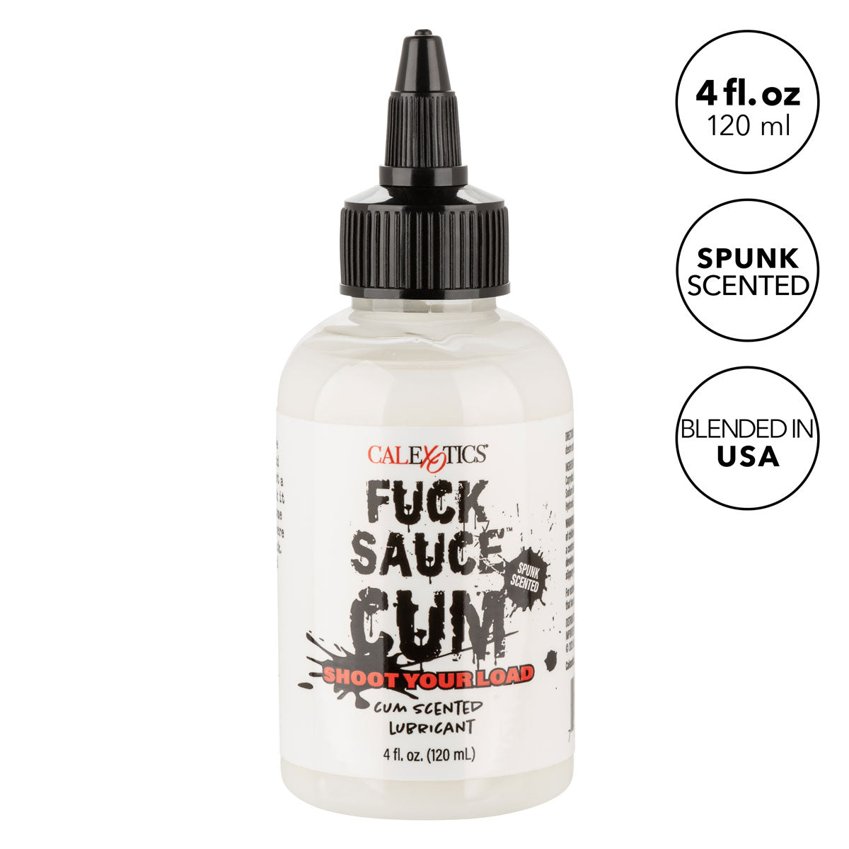 CaleXOtics – Fuck Sauce - Cum Scented Lubricant – 4 fl. oz/120ml