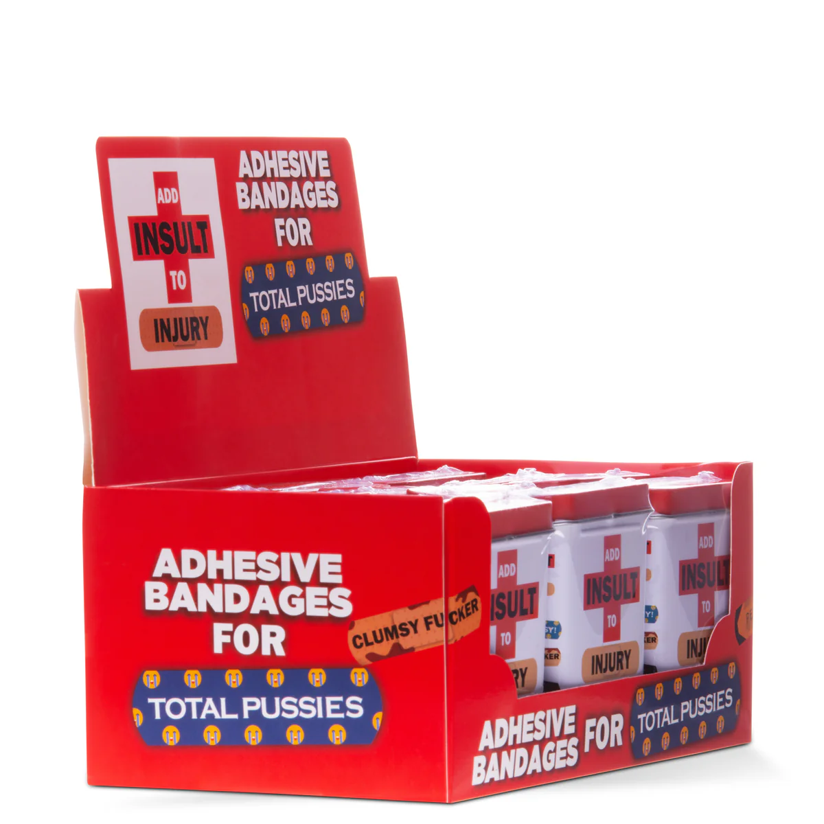 Add Insult to Injury Adhesive Bandages
