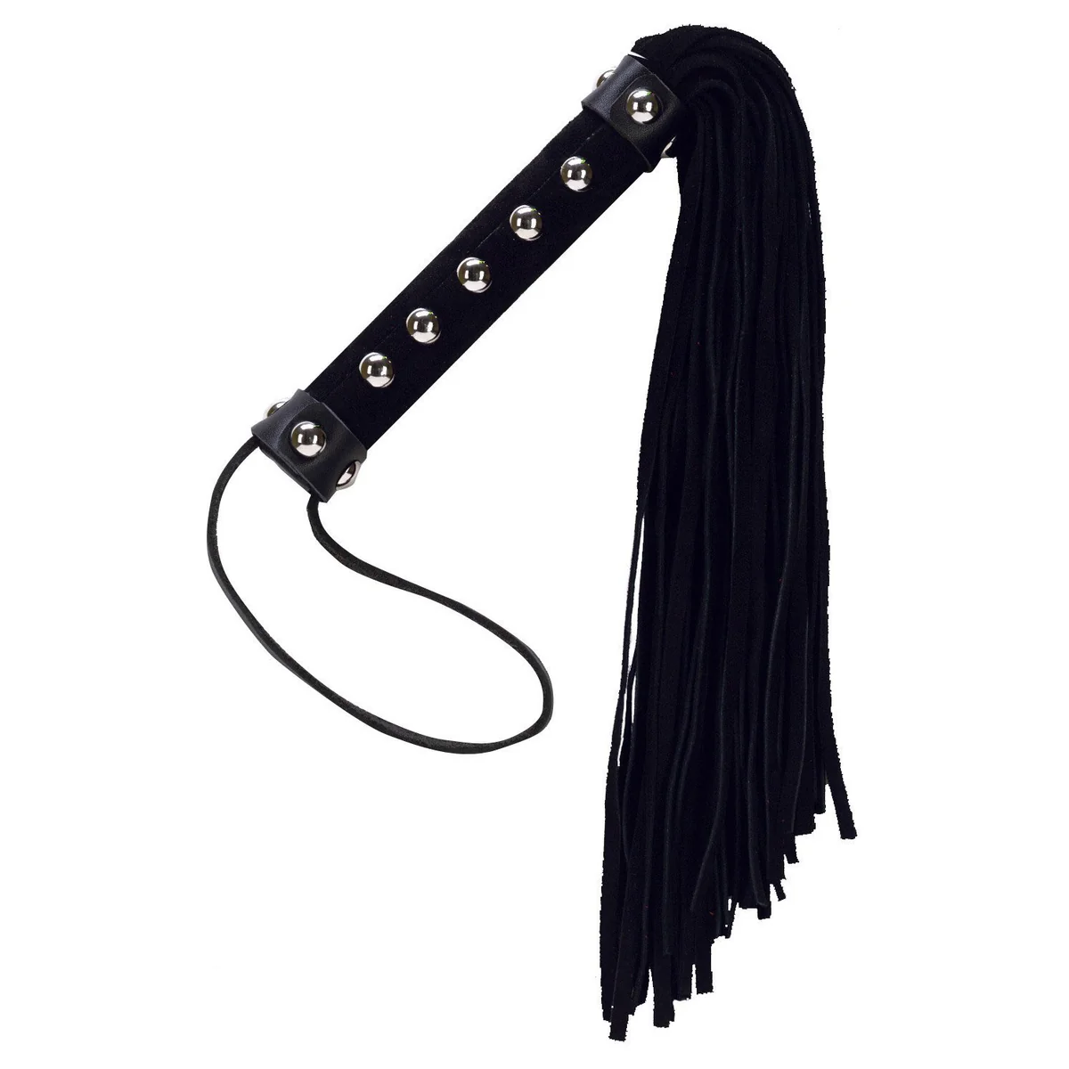 Punishment Large Whip with Studs