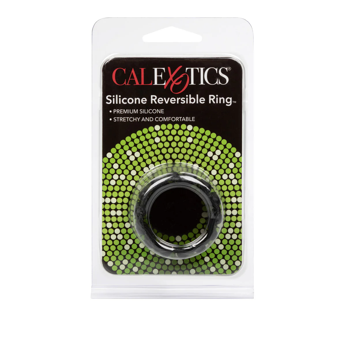 CalExotics - Silicone Reversible Ring - Black