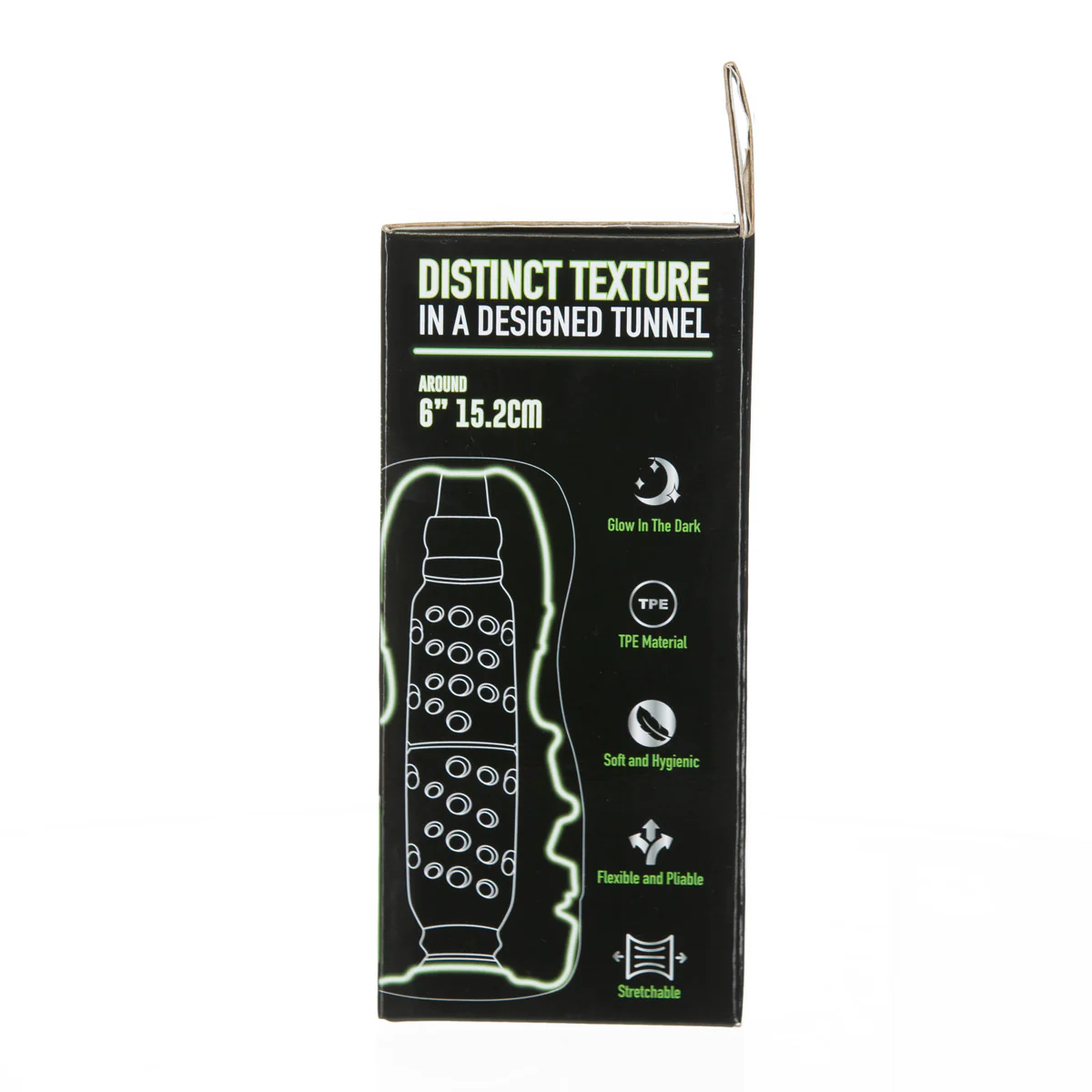 Excellent Power The Neon Rider G.I.D. Ultra Soft Textured Masturbator