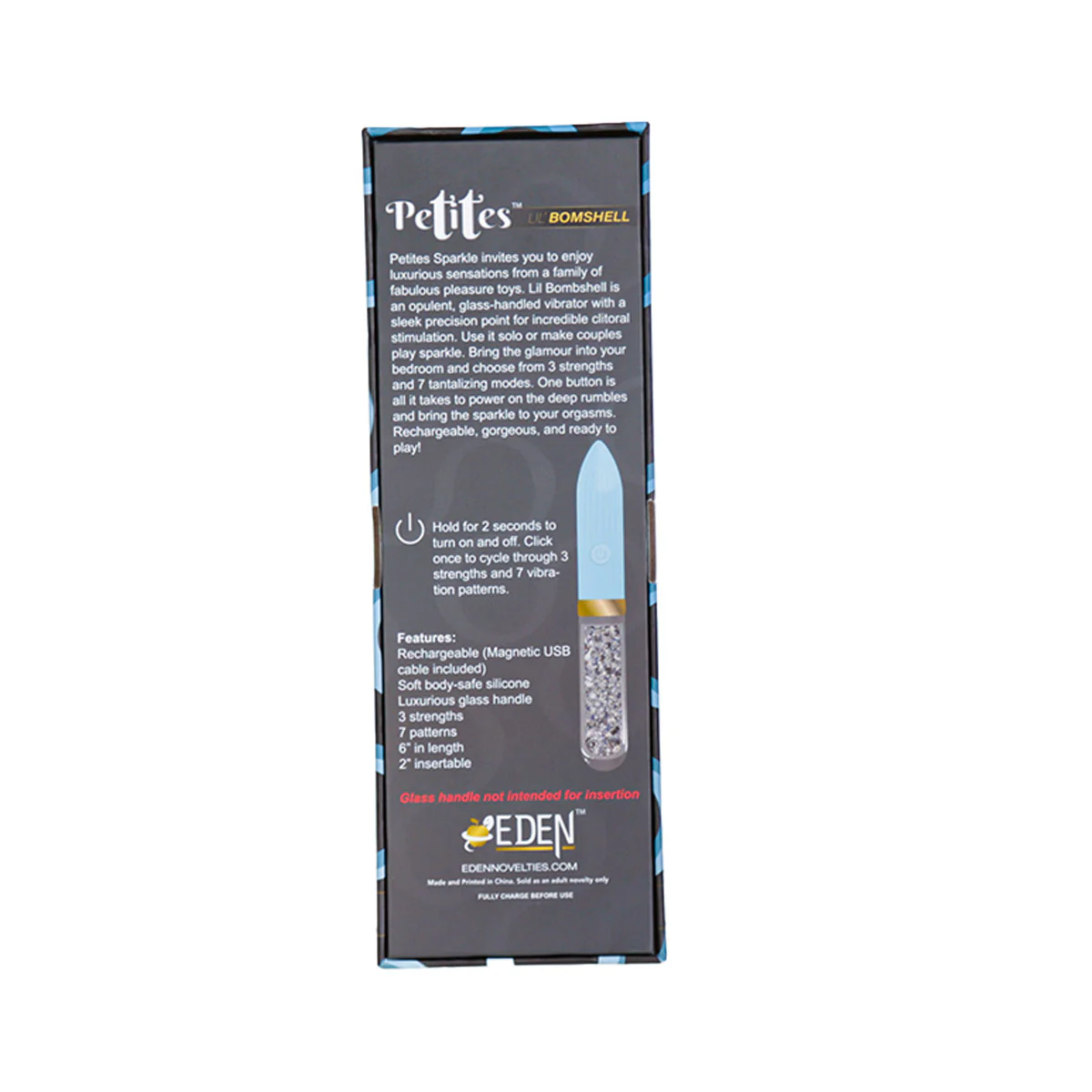 Petites Lil’ Bombshell Vibrator - Blue