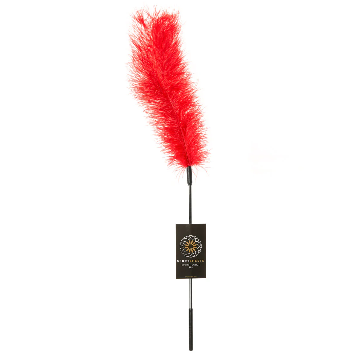 Sportsheets Ostrich Feather Tickler – Red