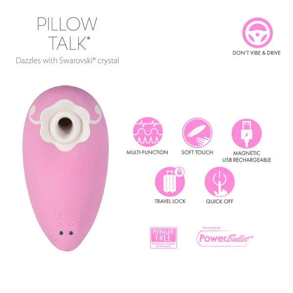 Pillow Talk Dreamy – Luxurious Clitoral Massager – Pink