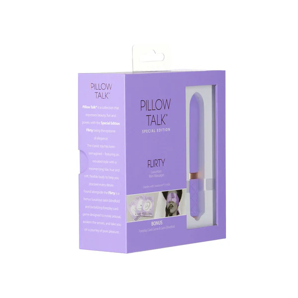 Pillow Talk - Special Edition Flirty - Luxurious Mini Massager - Rechargeable - Purple
