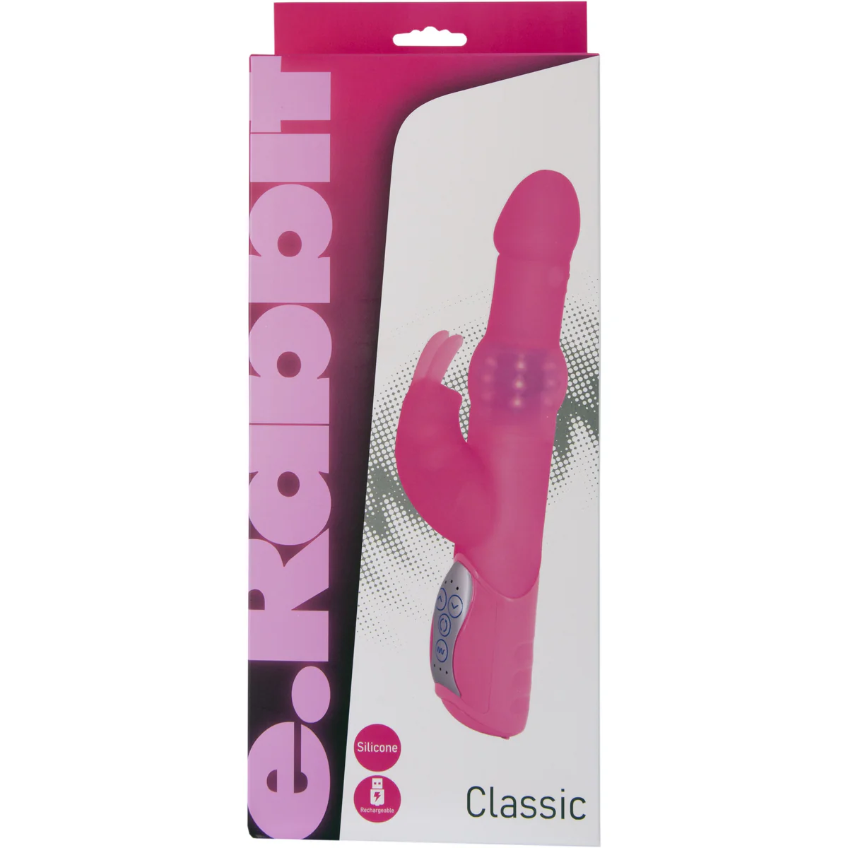 e.Rabbit Classic Rabbit Vibrator - Pink