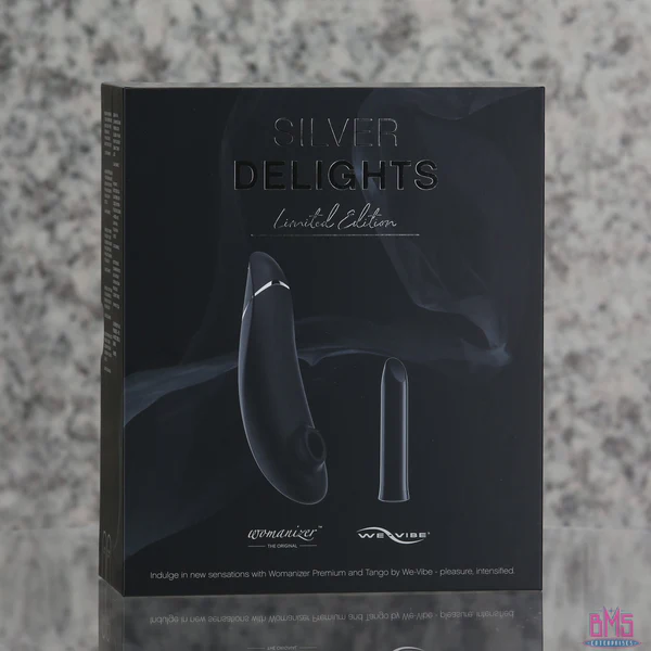 Womanizer & We-Vibe – Silver Delights – Limited Edition Gift Set – Black