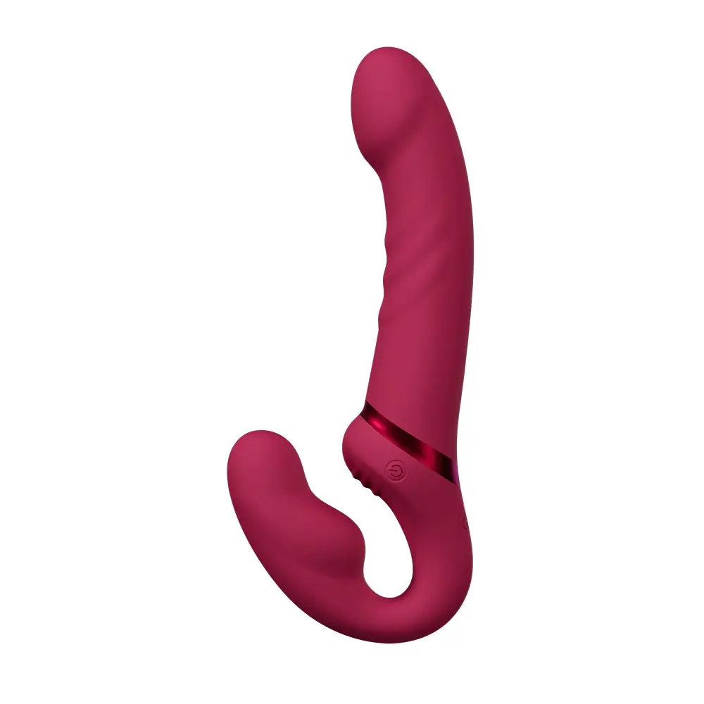 Lovense Lapis Vibe Strapless Strap-On - Pink