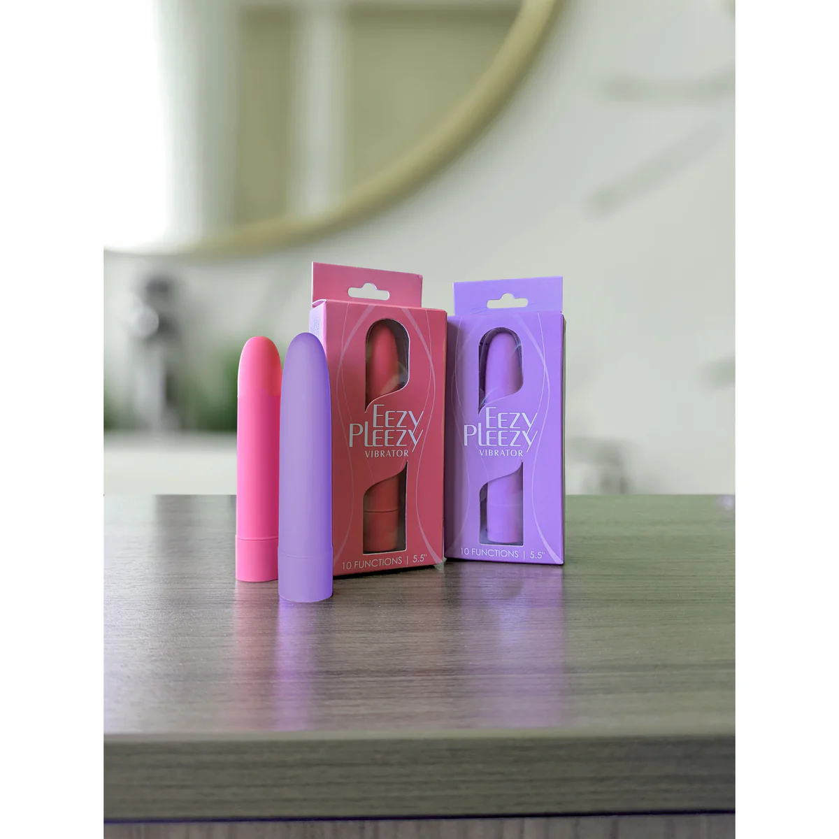 Eezy Pleezy – 5.5" Classic Vibrator – Purple