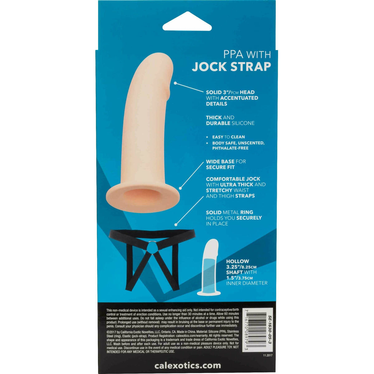 CalExotics PPA with Jock Strap - Ivory