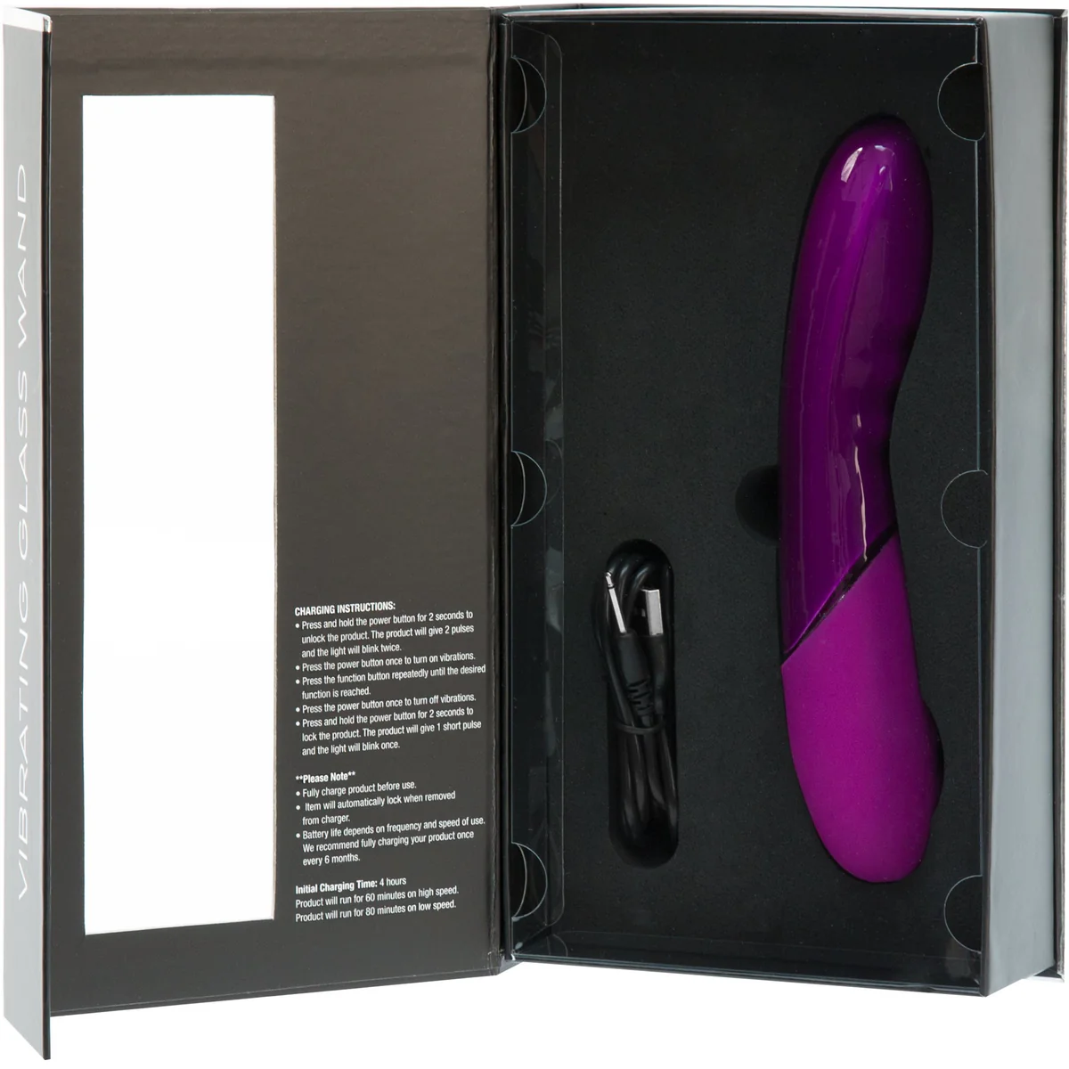 CalExotics Opal by Jopen Vibrating Glass Wand