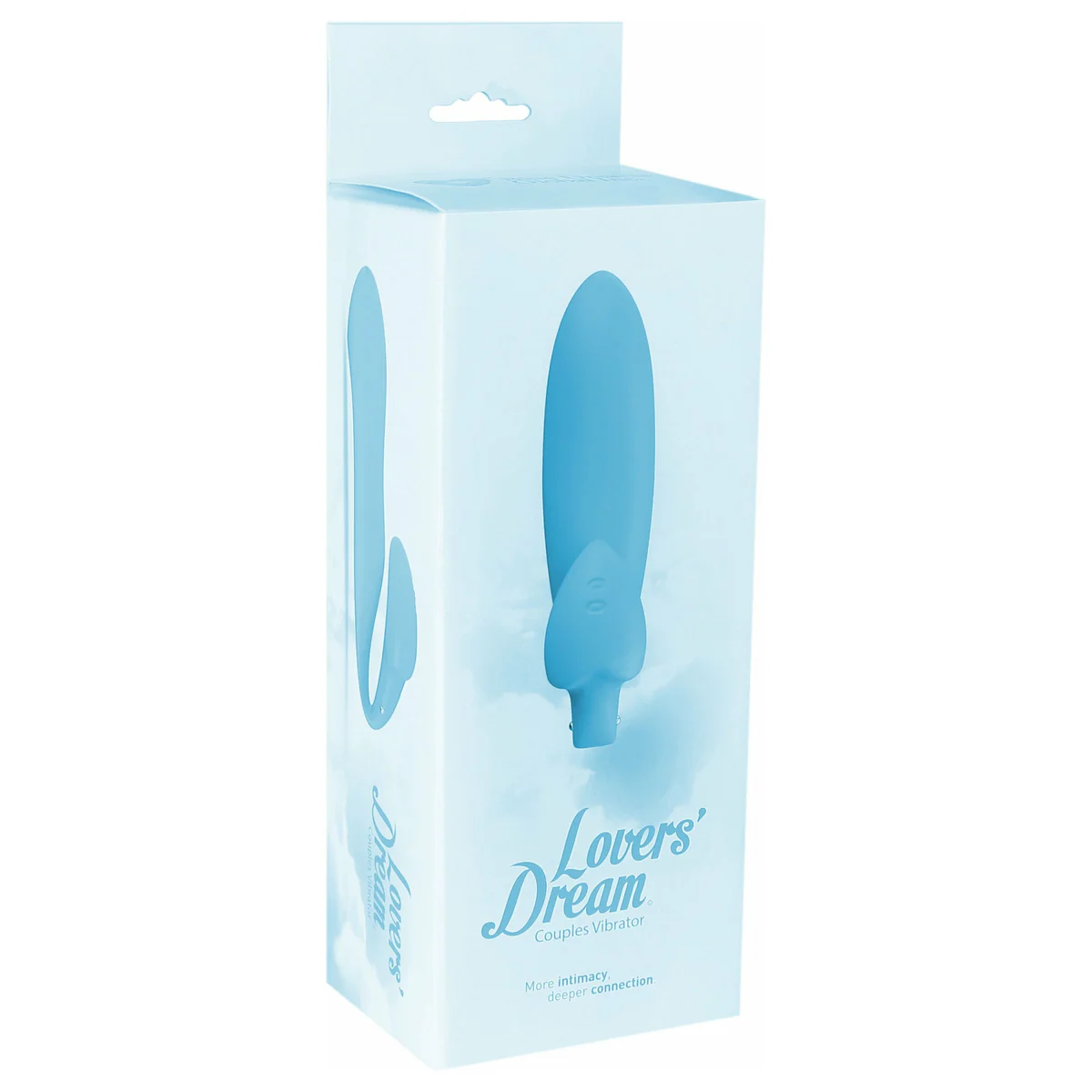Lover's Dream Couples Vibrator - Blue
