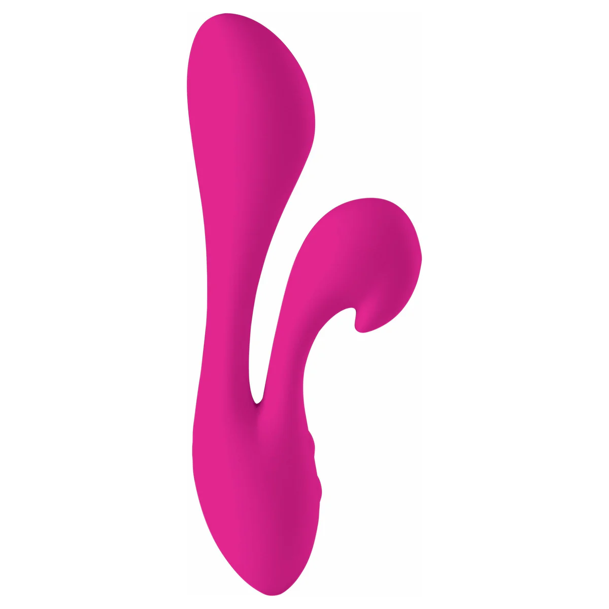 The Swan Silhouette - Dual Vibrator - Rechargeable - Pink