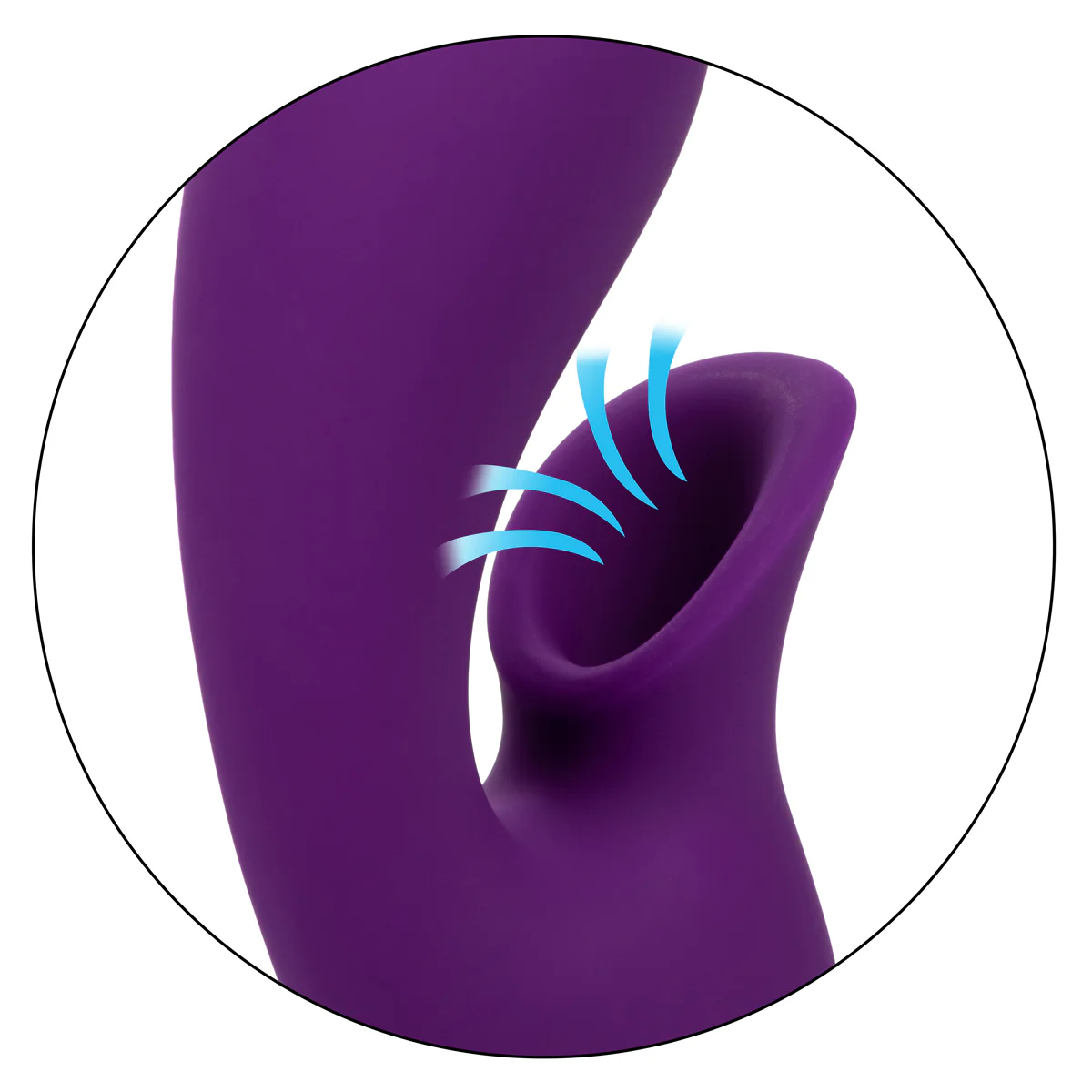 CalExotics® - California Dreaming Huntington Beach Heartbreaker Vibrator – Purple