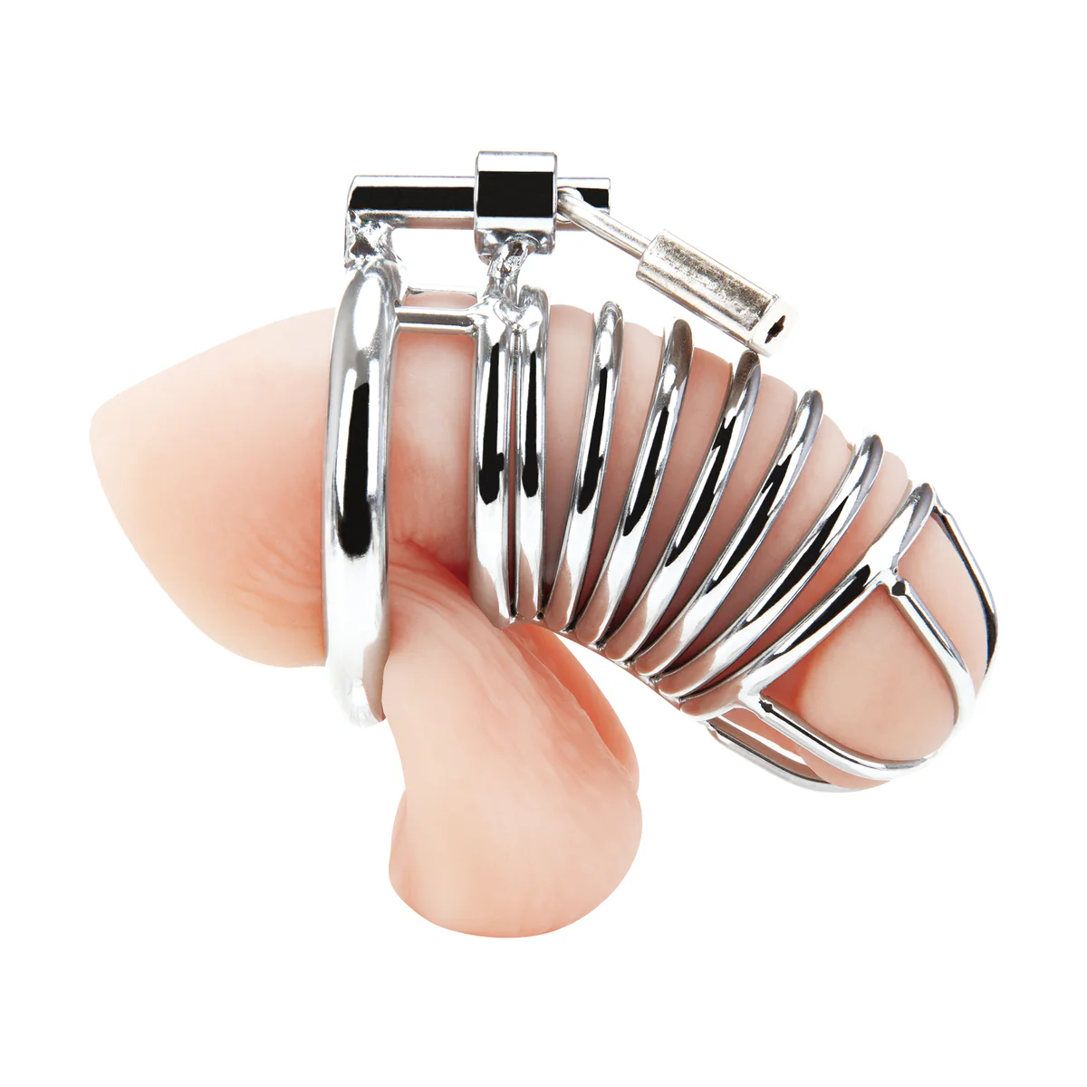 Blue Line - Deluxe Chastity Cage