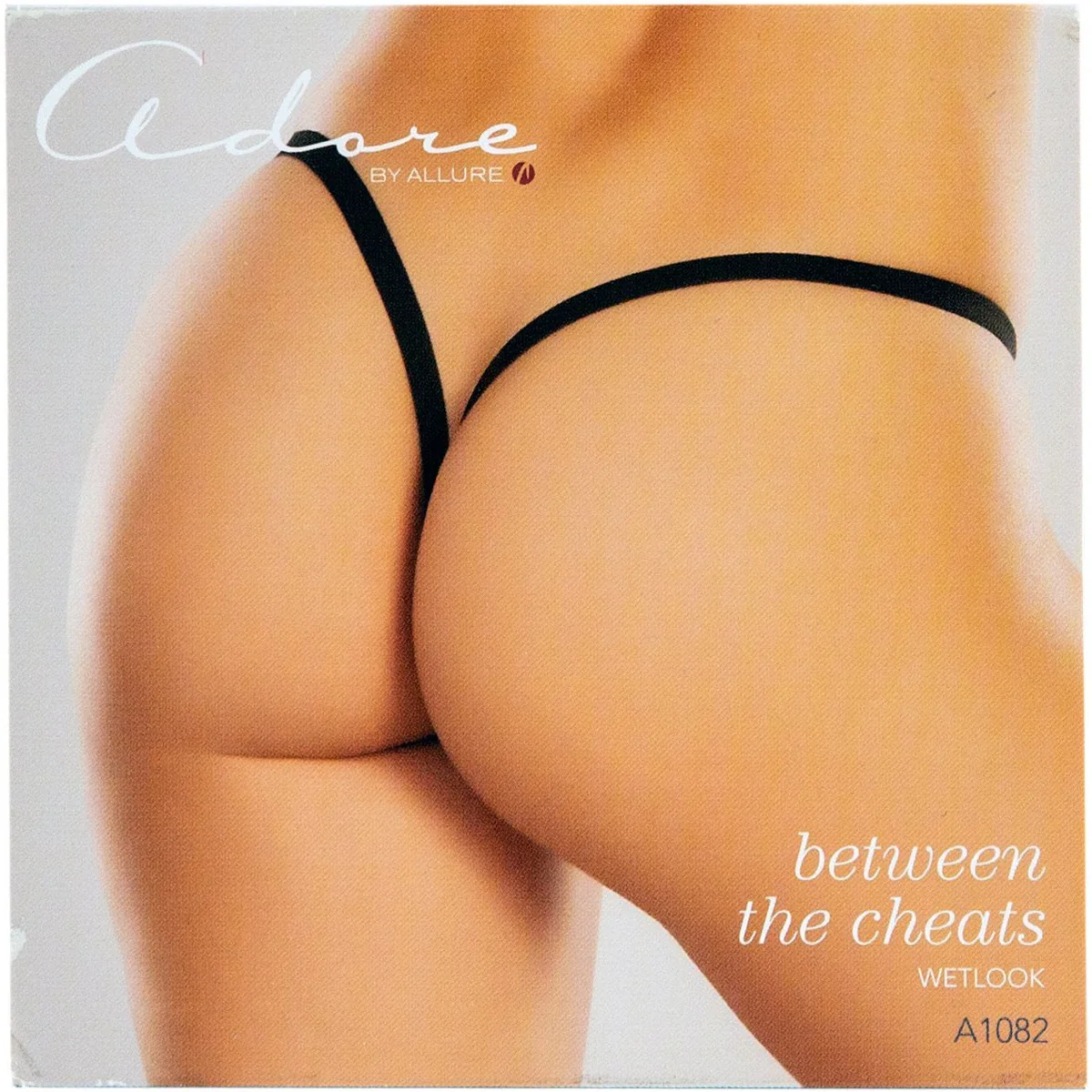 Allure Adore – Wetlook G-String - Black