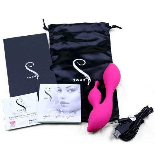 The Cygnet Swan® - Clitoral & G-spot Vibrator - Pink