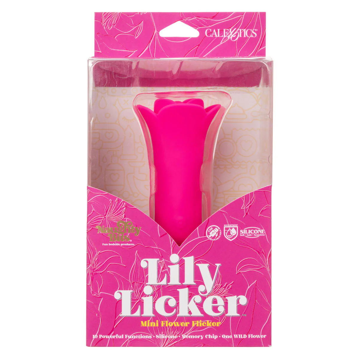 CaleXOtics Naughty Bits Lily Licker – Pink