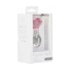 Pillow Talk - Rosy- Luxurious Glass Anal Plug