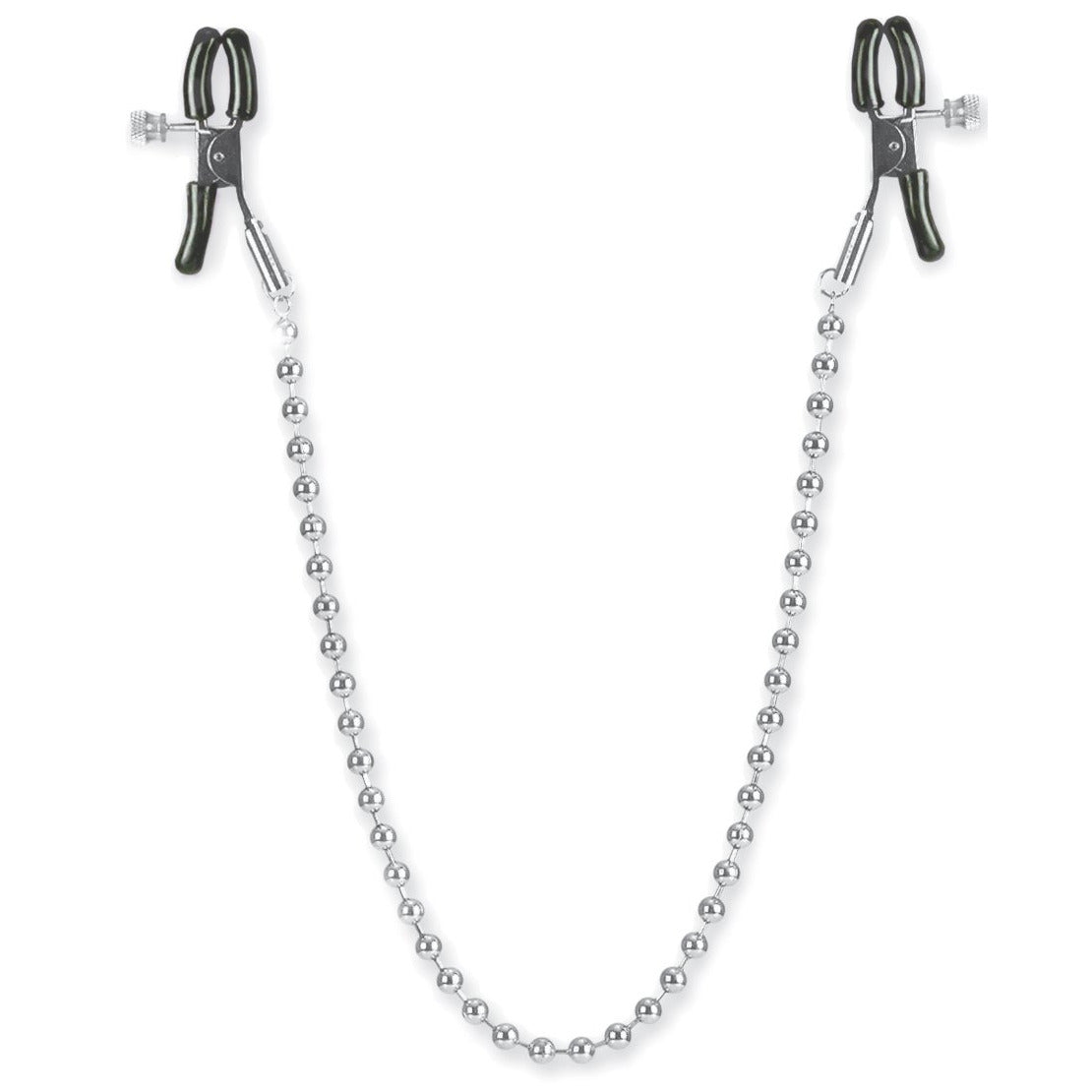 CalExotics Silver Beaded Nipple Clamps