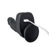 Naked Addiction – 8.6” Silicone Rotating & Thrusting Vibrating Dildo with Remote - Noir - 88711