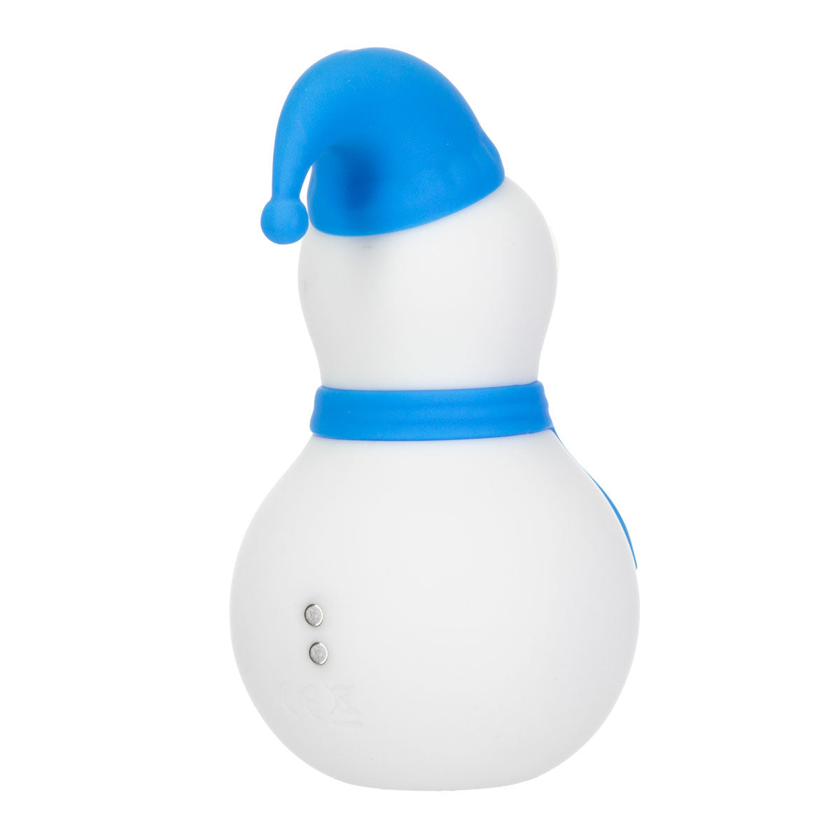 BMS Enterprises – Snowy Kiss – Clitoral Stimulator – Snowman (Blue & White)