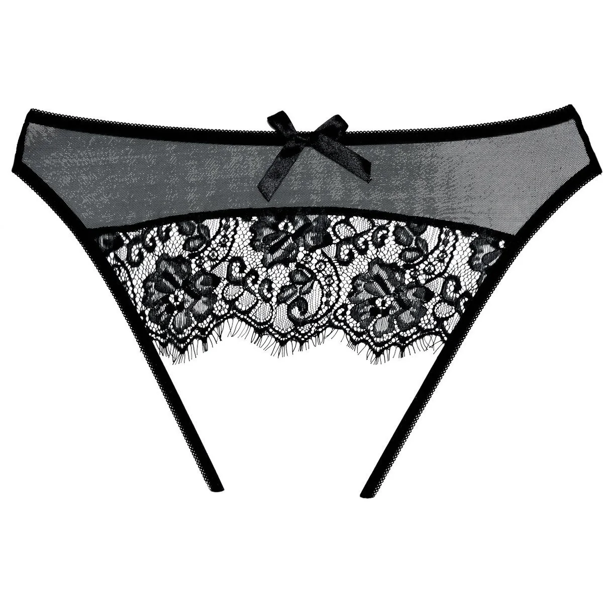 Allure Adore – Expose Panty - Black