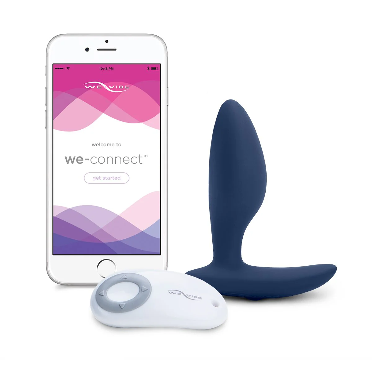 We-Vibe Ditto Vibrating Anal Plug - Blue