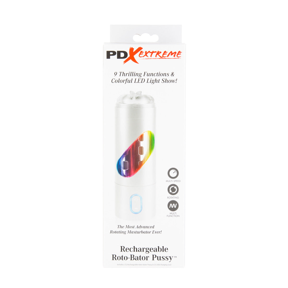 Pipedream Extreme Rechargeable Roto-Bator Pussy