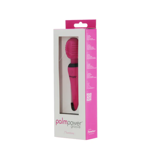 PalmPower® Groove Mini Wand Massager - Pink