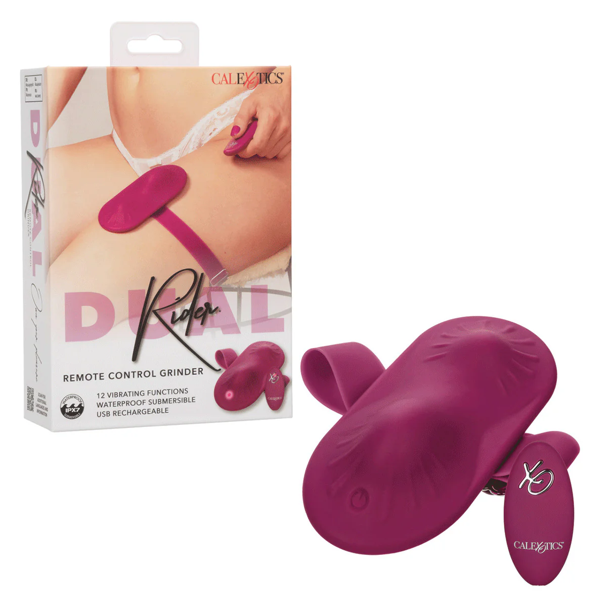CaleXOtics Dual Rider Remote Control Grinder – Red