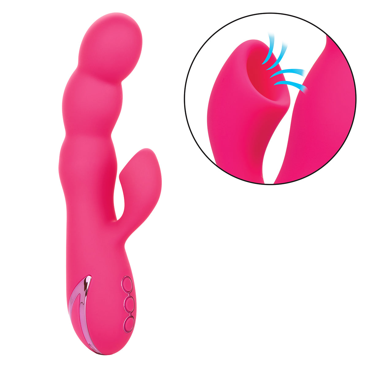 Calexotics - California Dreaming Oceanside Orgasm Dual Vibrator – Fuschia