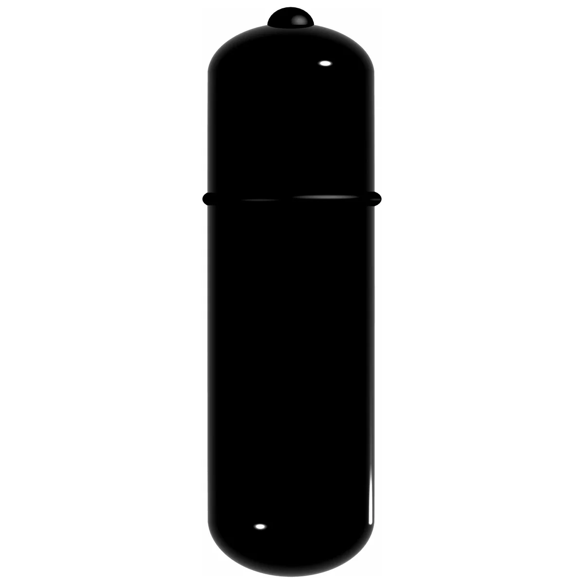 Power Bullet 3-Speed 6-inch Bullet Vibrator - Battery Operated - Black