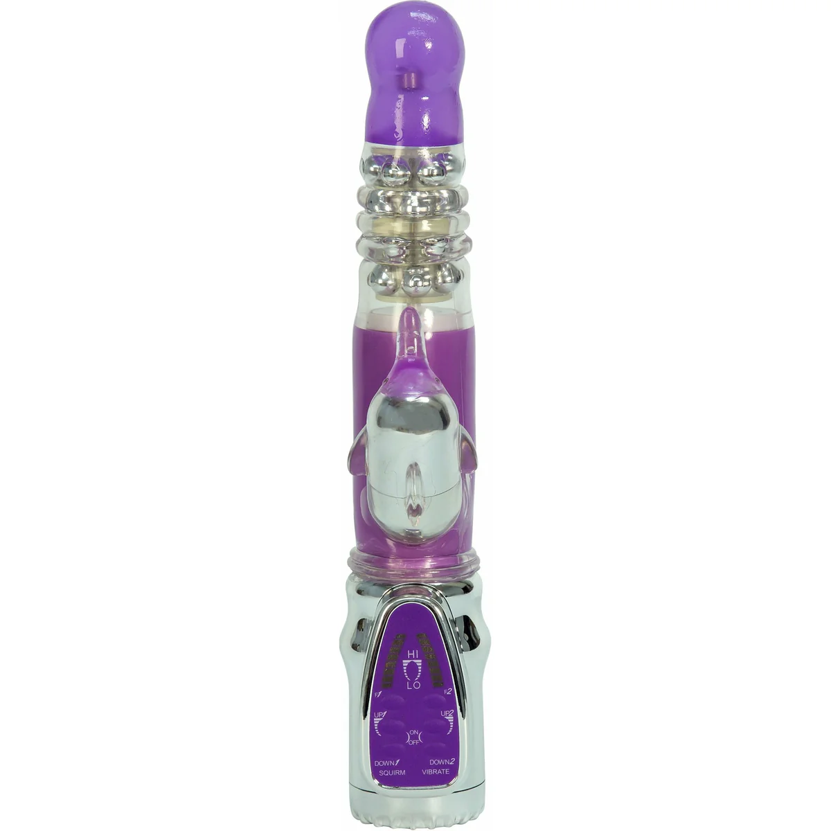Nanma Elite Quiet Dolphin Vibrator - Purple