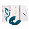 The Monarch Swan®- Transform With A Twist Vibrator & Stimulator - Teal