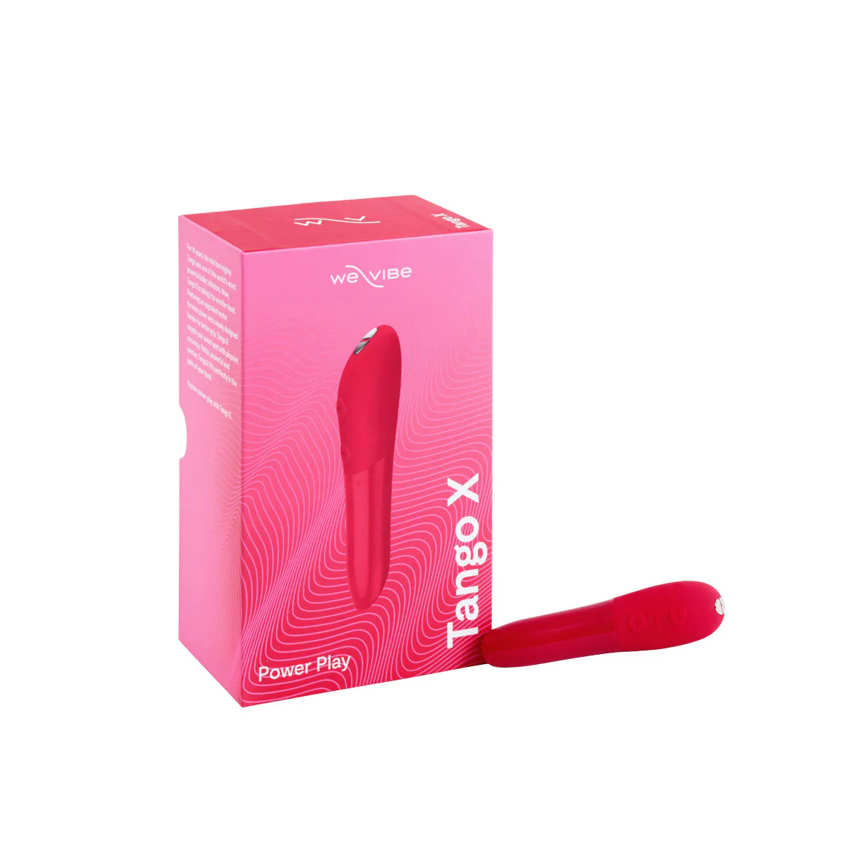 We-Vibe Tango X – Bullet Vibrator – Rechargeable – Cherry Red