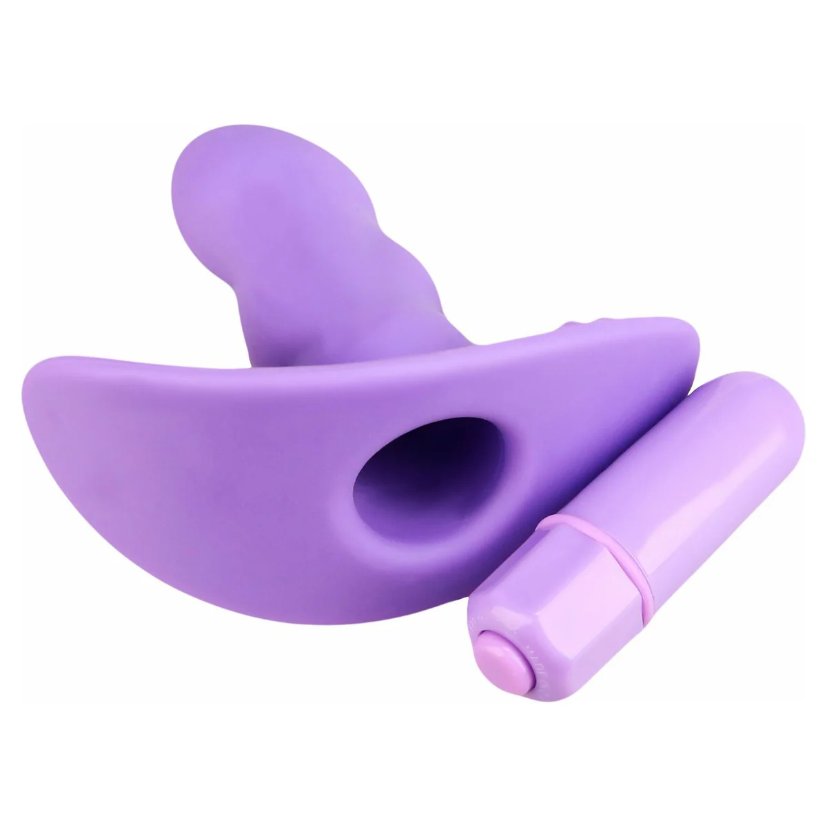 NMC Mystery High - Vibrating Butt Plug - Purple
