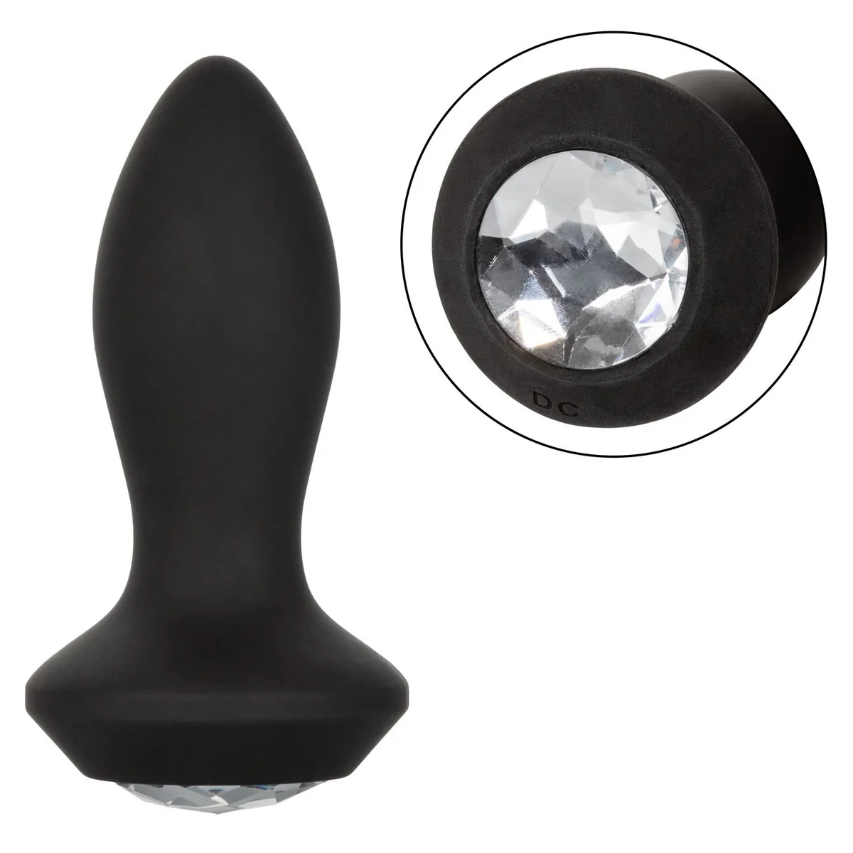 CalExotics Power Gem Vibrating Crystal Probe – Black