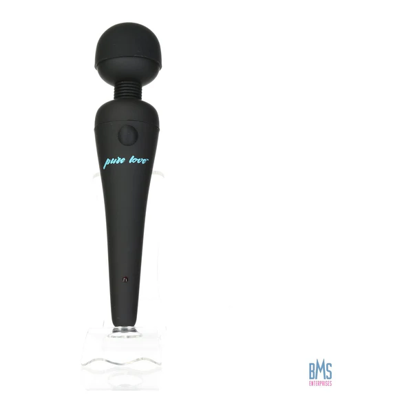 Pure Love® -  Rechargeable Wand Massager - Black