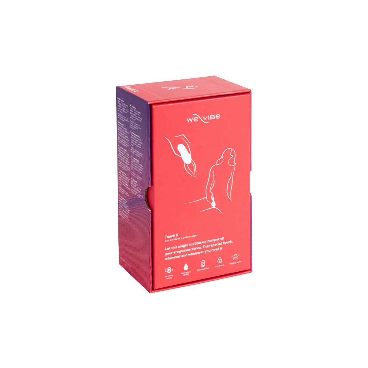 We-Vibe Touch X – Lay On Vibrator – Crave Coral