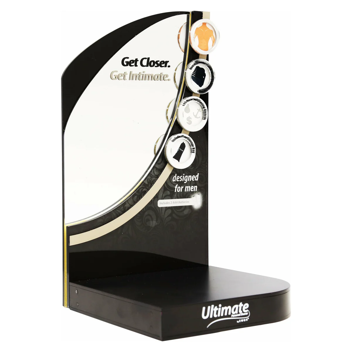 Ultimate Personal Shaver Display - Black